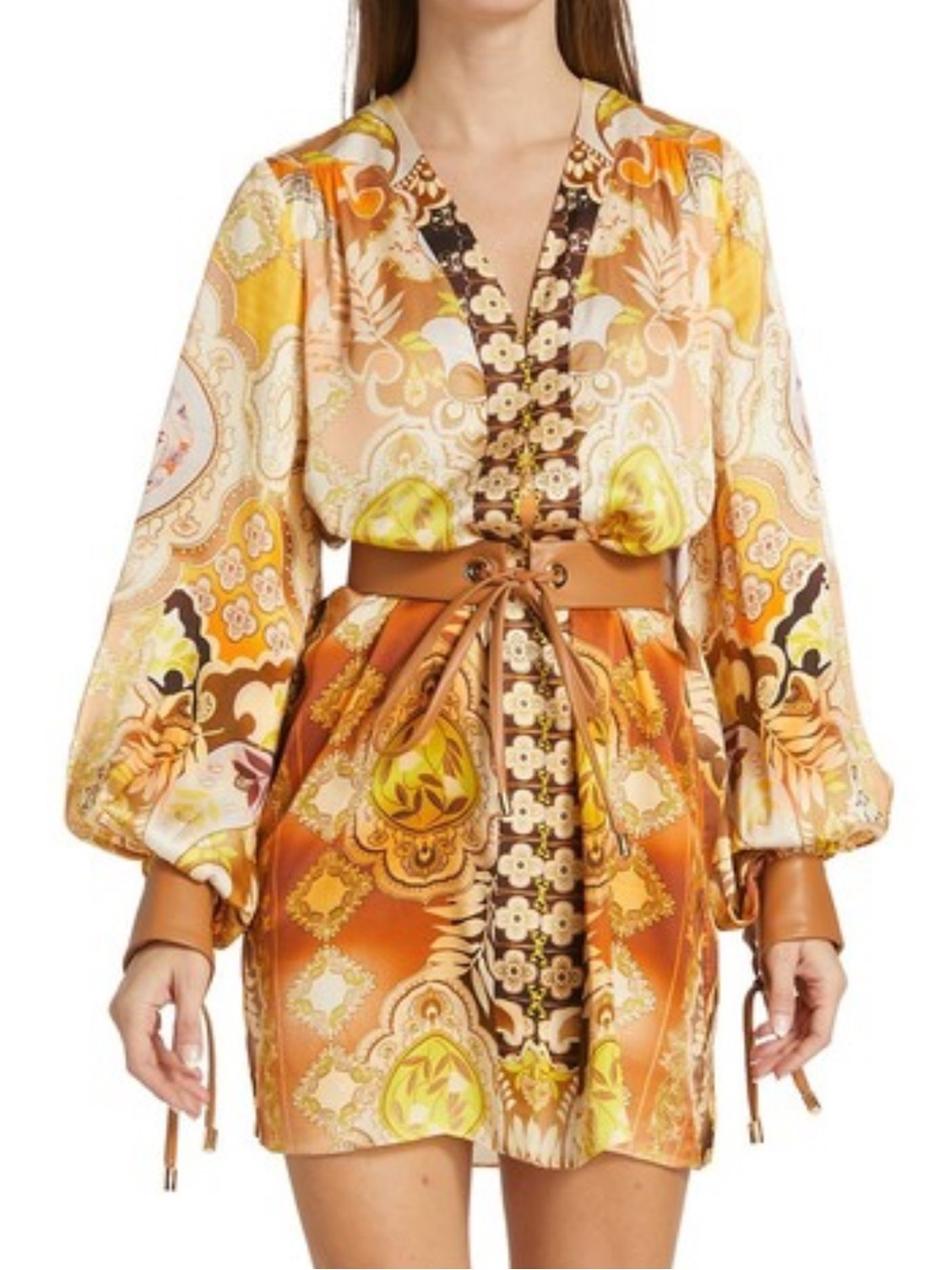 Alexis $550 Alexis Story Teller Printed
Minidress medium